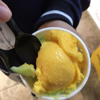 La Michoacana - Lime and mango sorbet - Ice Cream & Frozen Yogurt Near Me - San Marcos, California