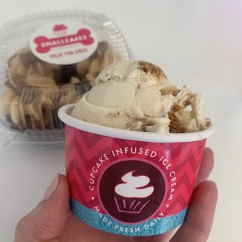 Smallcakes Ballantyne - Biscoff Cookie Butter Ice Cream - Cupcakes Near Me - Charlotte, North Carolina