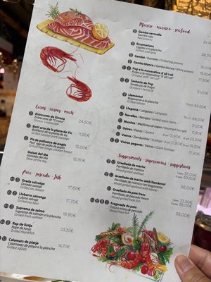 Menu photo 1 Ramblero Barcelona, B