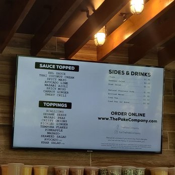 The Poké Company - 2021 menu - Poke Near Me - Des Moines, Iowa The Poké Company - 2021 menu - Poke Near Me - Des Moines, Iowa