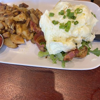 Taylor Sam's - Avocado Toast with Egg Whites, Home Fries, Bacon, Lettuce & Tomato - Coffee & Tea Near Me - Brick, New Jersey Taylor Sam's - Avocado Toast with Egg Whites, Home Fries, Bacon, Lettuce & Tomato - Coffee & Tea Near Me - Brick, New Jersey
