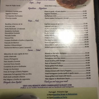 Coimbra Bar & Restaurant - Friday Specials - Portuguese Near Me - Newark, New Jersey Coimbra Bar & Restaurant - Friday Specials - Portuguese Near Me - Newark, New Jersey