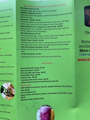 Menu photo 1 Hidalgo Mexican Food Astoria, NY Menu photo 1 Hidalgo Mexican Food Astoria, NY