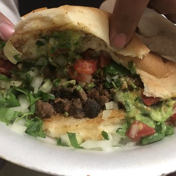 Taco Man - Torta carne asada $6. - Street Vendors Near Me - Los Angeles, California