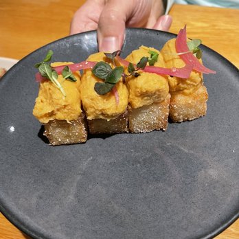 Kyu - Spicy chick pea crispy rice - Asian Fusion Near Me - Miami, Florida