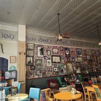 Comma Coffee - Or you can be seated at a table or booth , and this place is themed like Alice and Wonderland , and boy do I love it - Coffee & Tea Near Me - Carson City, Nevada