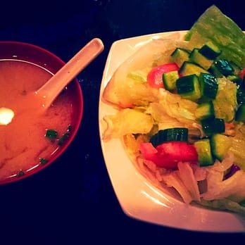 Nagoya - Miso Soup and Cucumber Salad. - Japanese Near Me - Mahwah, New Jersey Nagoya - Miso Soup and Cucumber Salad. - Japanese Near Me - Mahwah, New Jersey