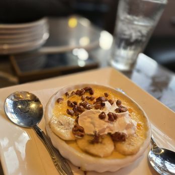 Harry's Seafood Bar & Grille - Banana creme brulee. - American Near Me - Ocala, Florida Harry's Seafood Bar & Grille - Banana creme brulee. - American Near Me - Ocala, Florida