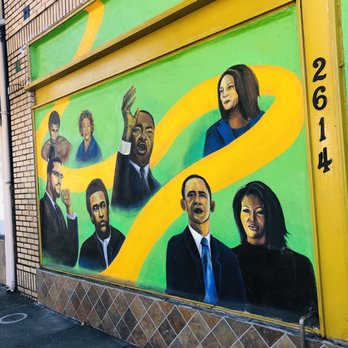 Together We Rise Mural - Left side mural - Public Art Near Me - Oakland, California Together We Rise Mural - Left side mural - Public Art Near Me - Oakland, California
