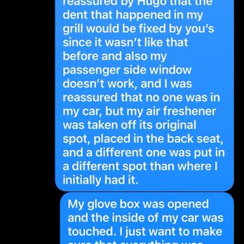 Delanco Rad Auto Repair - This is the conversation of the first day I dropped off my car - Auto Repair Near Me - Delanco, New Jersey