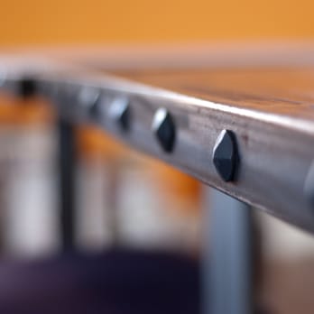 Mark One Metal Works - Custom conference table for Boost Creative - Metal Fabricators Near Me - Sparks, Nevada Mark One Metal Works - Custom conference table for Boost Creative - Metal Fabricators Near Me - Sparks, Nevada