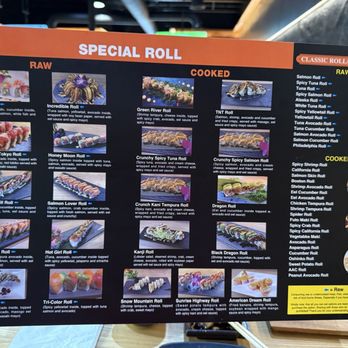 Kanji Sushi AYCE - Our favorite rolls were: Black Dragon and Honey moon - Sushi Bars Near Me - West Springfield, Virginia Kanji Sushi AYCE - Our favorite rolls were: Black Dragon and Honey moon - Sushi Bars Near Me - West Springfield, Virginia