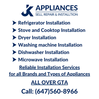 JK Appliances - Appliances & Repair Near Me - Toronto, Ontario