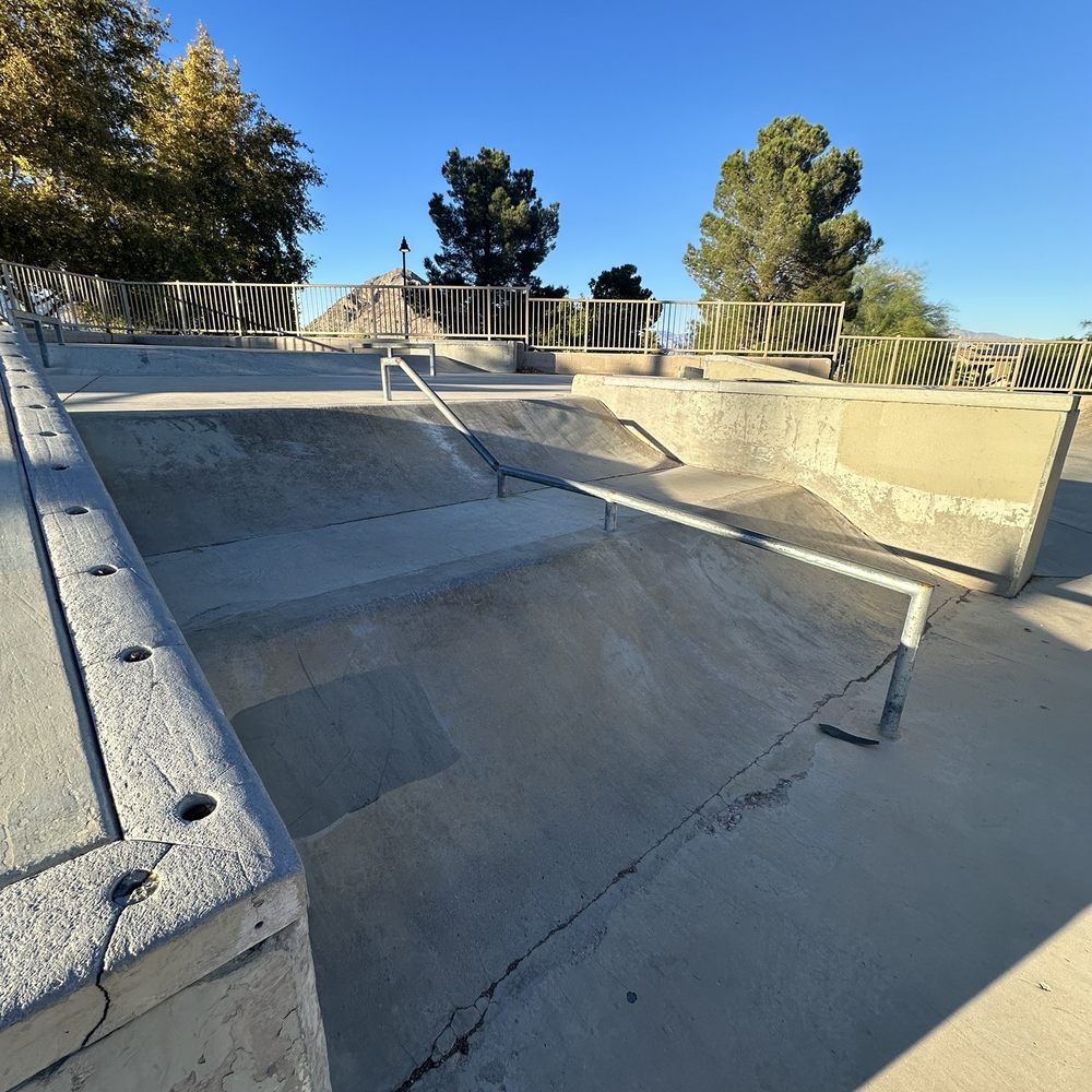 Police Memorial Park - Two stage ramp system. Who designed this? Can't even use the rail. - Dog Parks Near Me - Las Vegas, Nevada Police Memorial Park - Two stage ramp system. Who designed this? Can't even use the rail. - Dog Parks Near Me - Las Vegas, Nevada