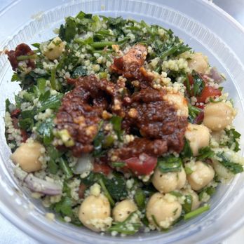 Tudor Cafe - Chickpea Salad - Cafes Near Me - New York, New York