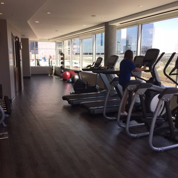 AC Hotel Phoenix Tempe/Downtown - Very nice gym with flat bench, Dumbbells, and television you do not see in picture - Hotels Near Me - Tempe, Arizona