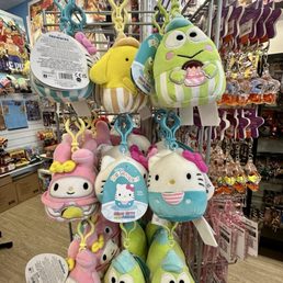 Plushie key rings