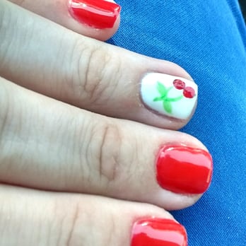 Golden Nails Spa - Cherries - Nail Salons Near Me - Tempe, Arizona
