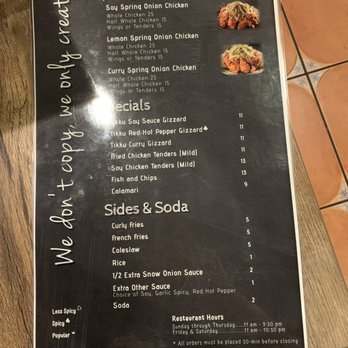 Chicken Pocha - Chicken Wings Near Me - Germantown, Maryland