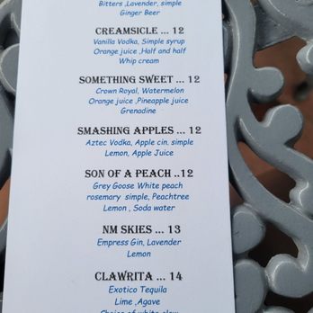 Damacios Bar & Tapas - Clawrita and creamsicle were both amazing. - Tapas Bars Near Me - Albuquerque, New Mexico