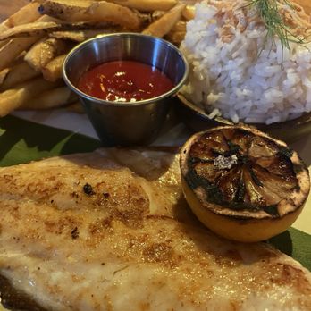 Bargean - Branzino Filet (w/ 2 sides) - Bars Near Me - Miami, Florida Bargean - Branzino Filet (w/ 2 sides) - Bars Near Me - Miami, Florida