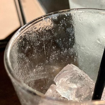 1818 Chophouse - Served a drink in a broken glass. Wasn't removed from the bill. - Seafood Near Me - Edwardsville, Illinois