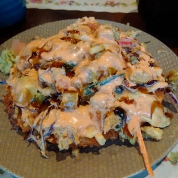 Kudo Sushi - Spicy veggie sushi pizza, if you like a flavour explosion in your mouth, get this! - Sushi Bars Near Me - Burlington, Ontario Kudo Sushi - Spicy veggie sushi pizza, if you like a flavour explosion in your mouth, get this! - Sushi Bars Near Me - Burlington, Ontario