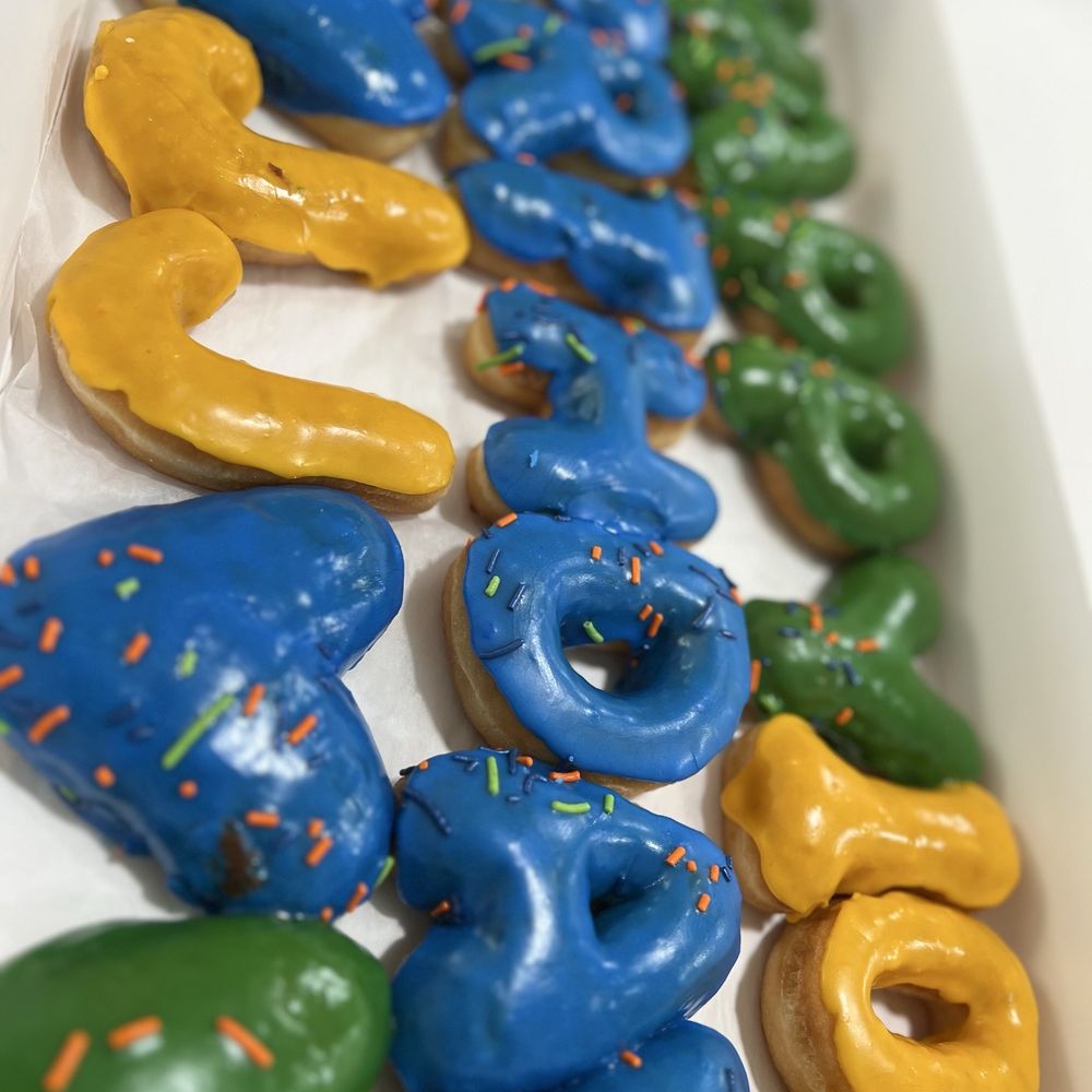 Custom Birthday Donuts