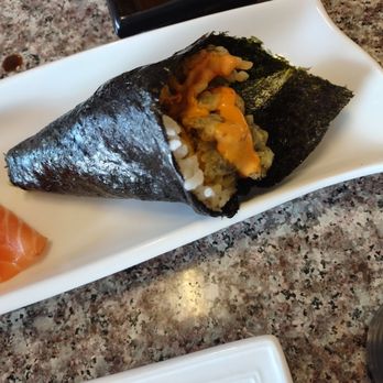 V & A Sushi - Salmon skin handroll - Japanese Near Me - Portland, Oregon