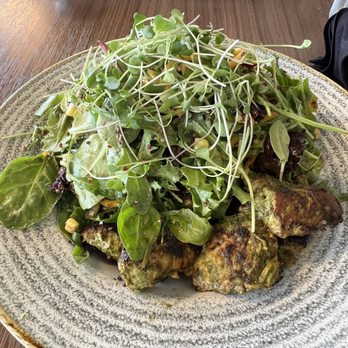 39 Restaurant - Corn, butternut, and mixed greens salad with turkey cutlets - Breakfast & Brunch Near Me - Oklahoma City, Oklahoma