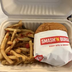 Smash’N Burgers - Actually very generous with fries. I just ate a bunch before I took this pic! 