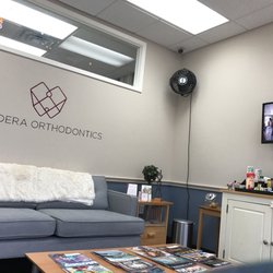 Bandera Orthodontics - A comfortable welcoming waiting area with complimentary water and coffee!