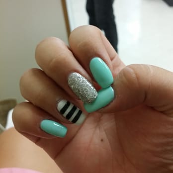 Elle Bella Spa - Tiffany blue. Silver glitter. White with black stripes. BY LELE - Day Spas Near Me - La Crescenta, California Elle Bella Spa - Tiffany blue. Silver glitter. White with black stripes. BY LELE - Day Spas Near Me - La Crescenta, California