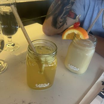 Blend Astoria - White sangria and pina coloada - Latin American Near Me - Astoria, New York