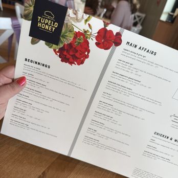 Tupelo Honey Southern Kitchen & Bar - The menu - Comfort Food Near Me - Gainesville, Georgia Tupelo Honey Southern Kitchen & Bar - The menu - Comfort Food Near Me - Gainesville, Georgia