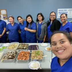 Professional Healthcare Educators - Our potluck at the end of clinical