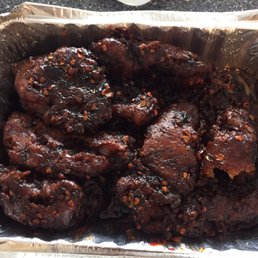 Crispy ginger beef (large pieces) ask for the small ones Crispy ginger beef (large pieces) ask for the small ones