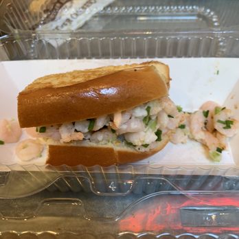Pike Place Chowder - Pacific Place - Oregon Bay Shrimp Roll - Seafood Near Me - Seattle, Washington