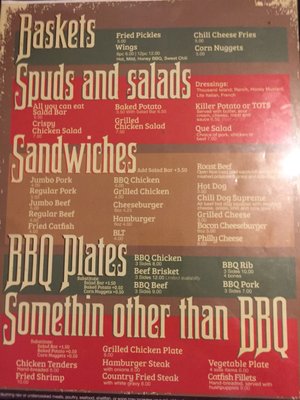 Menu photo 6 Choo Choo Bbq & Grill Chickamauga, GA