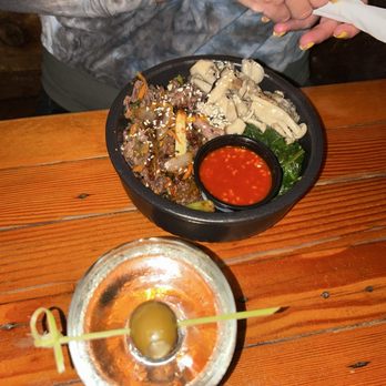 Common Theory - Bulgolgi bowl and Gin Martini - Gastropubs Near Me - San Diego, California Common Theory - Bulgolgi bowl and Gin Martini - Gastropubs Near Me - San Diego, California