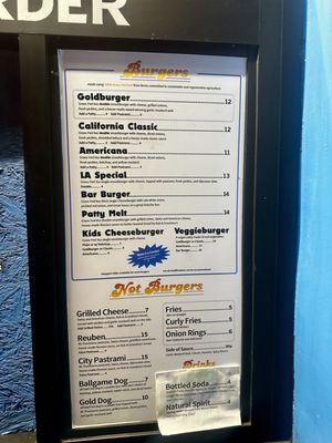 Menu photo 1 Goldburger Los Angeles, CA