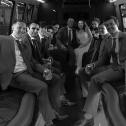 Michael's Limousine & Bus Lines - One of our favorite photos so far! Thanks to our limo driver!