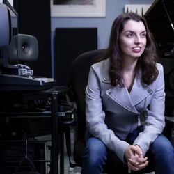 Silver Moon Sound - Owner and Lead Engineer Shelby Lock in the studio. [photo credit: Molly Noori]