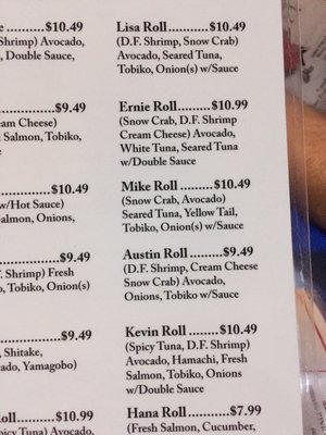 Menu photo 8 Kyoto Japanese Restaurant Boise, ID