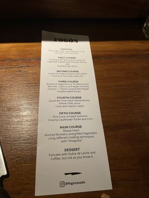 Menu photo 5 Fogón Buenos Aires, C
