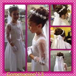 Kids & Adults Hair Salon - Communion hairdo's