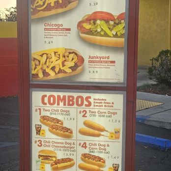 Wienerschnitzel - Drive thru Menu 1   (March 2025) - Hot Dogs Near Me - La Habra, California