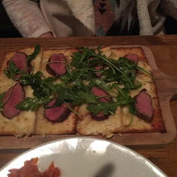 Bin 77 Bistro & SideBar - Steak and Gruyere flatbread - Tapas/Small Plates Near Me - Baton Rouge, Louisiana
