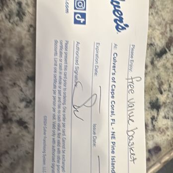 Culver's - Fast Food Near Me - Cape Coral, Florida Culver's - Fast Food Near Me - Cape Coral, Florida