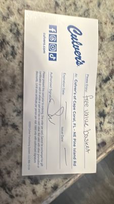 Menu photo 1 Culver's Cape Coral, FL Menu photo 1 Culver's Cape Coral, FL